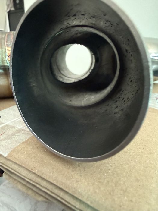 Х пайп 60мм от неръждаема стомана X pipe stainless steel