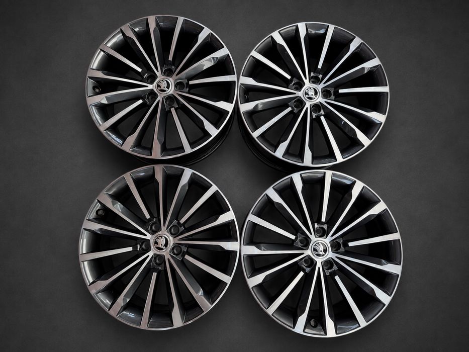 Jante Originale Skoda Superb Octavia 3V Phoenix 5x112 R19 8J ET44 Diamond Cut – Laurin & Klement