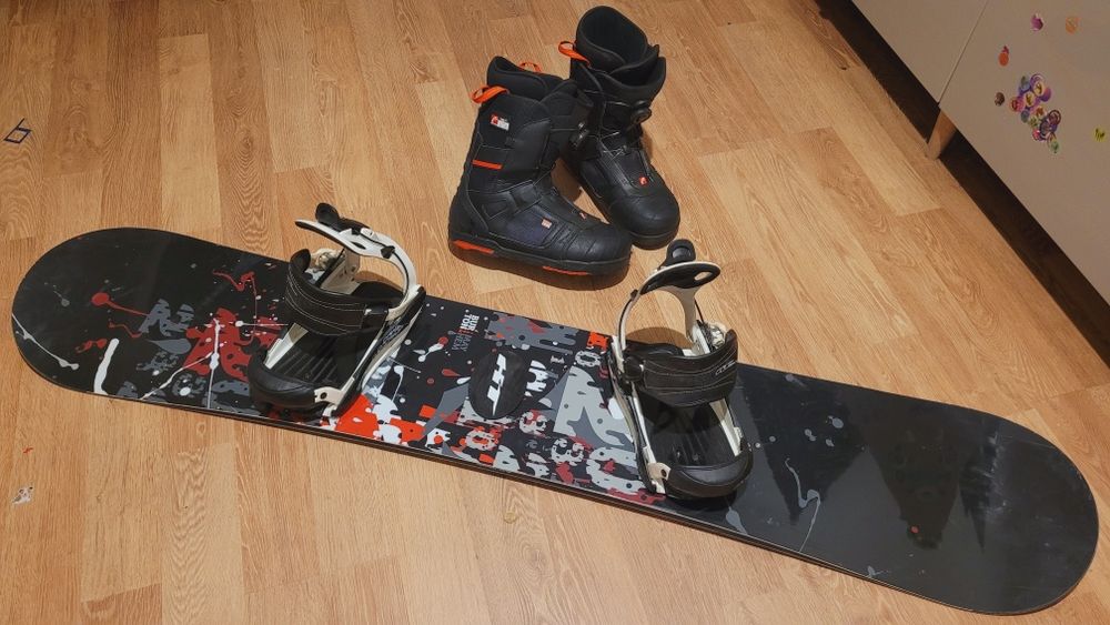 Placa snowboard Burton 159 W + legături Fastec +boots HEAD BOA 43/27.5