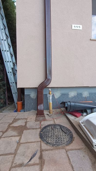 Jgheaburi aluminiu dintr-o singură bucată