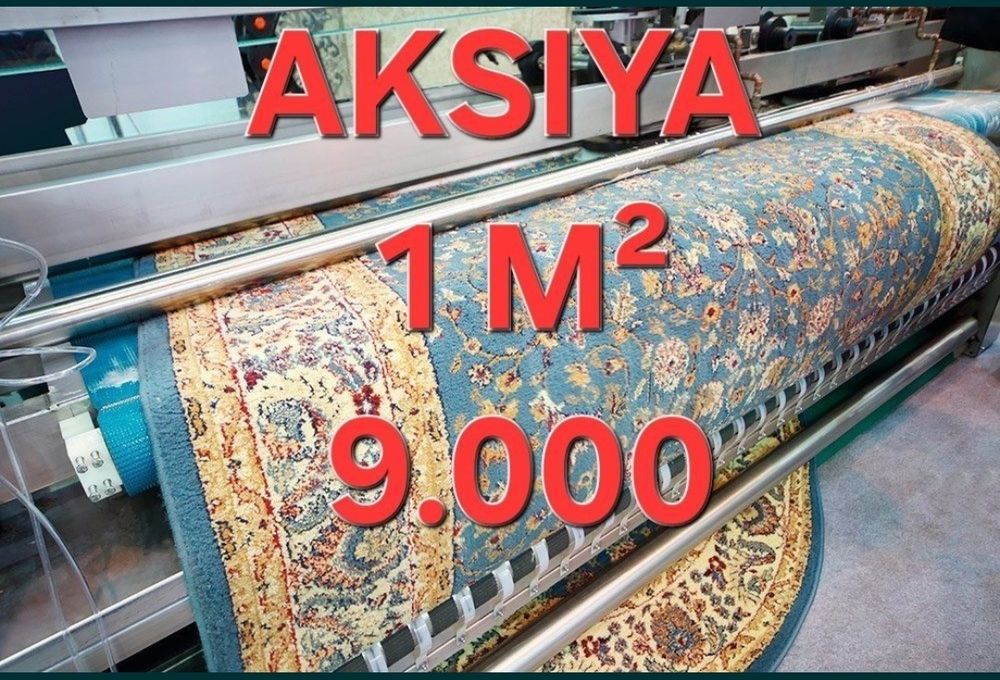 Gilam yuvish 9000 dastavka ichida