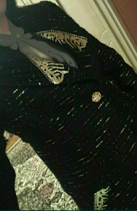 Теплый костюм с юбкой Новый