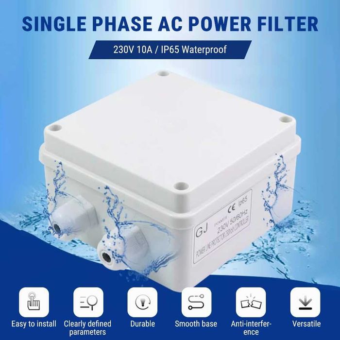 Doza EMI, filtru curent anti interferente 230v, 10A