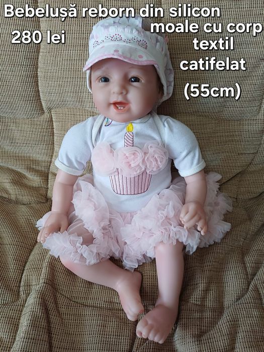 Păpuși,bebeluși reborn din silicon