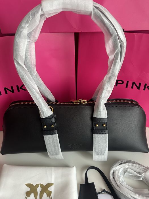 PINKO Escape Bag – голяма кожена чанта | ОРИГИНАЛ | Код: 202