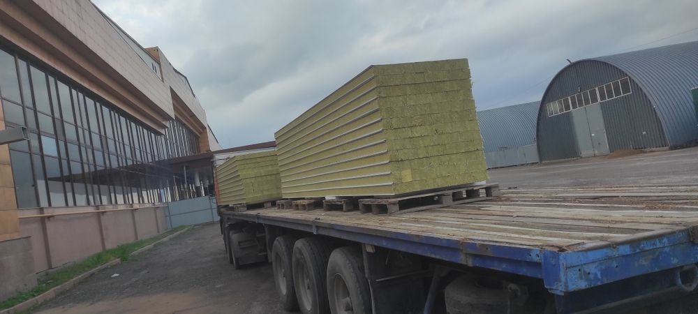 Сэндвич-панели стеновые и кровельные