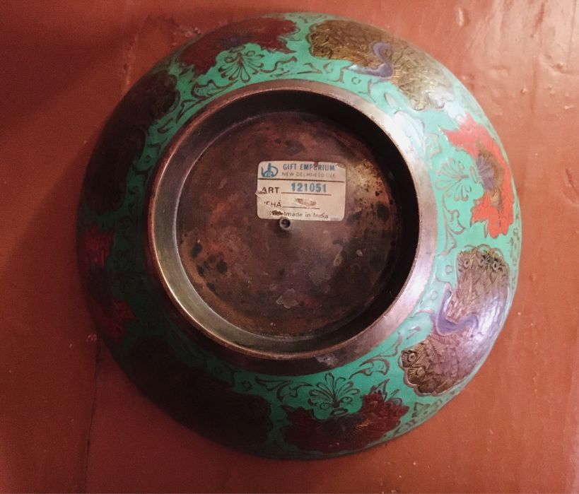 Индийская чаша из бронзы посуда