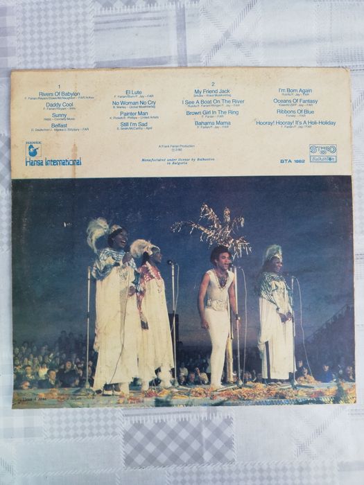 Vând disc de pick-up original Boney M