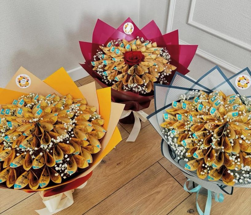 Денежные букеты Акша букеті