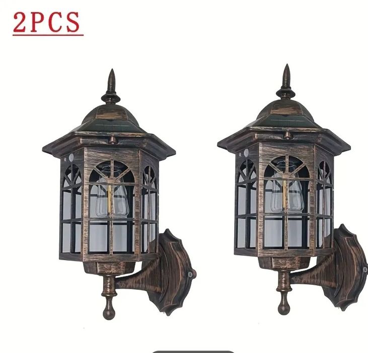 Градински фенери с фотоклетка,соларни