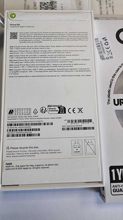 ***ТОП ЦЕНА*** Iphone 16E 128GB 0 Cycle