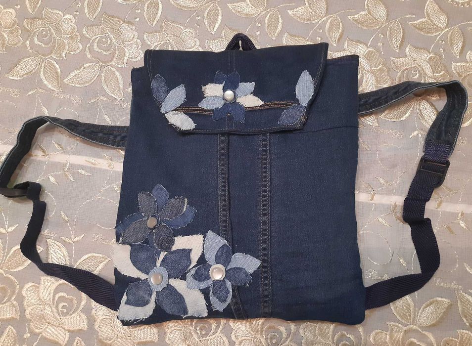 Дънкови чанти ръчна изработка