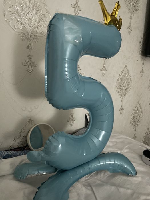 Шарик цифра 5 детский