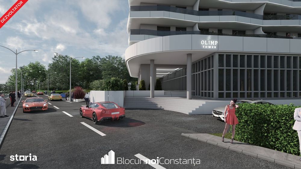 #TVA inclus: Apartament 2 camere la mare | Olimp Tower- Alpha Builders