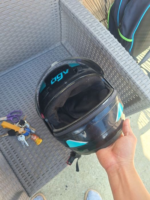 Cască moto, import Italia