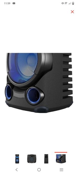 Музыкальный центр Sony MHCV43D.RU1