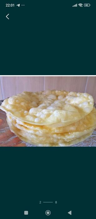 Баурсаки, шелпек к столу