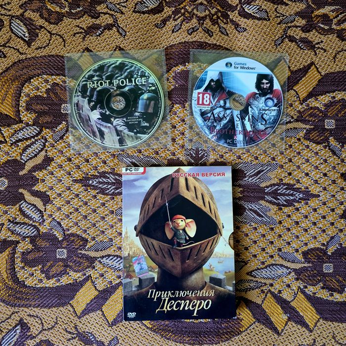Продам CD и DVD диски (игры для PC)