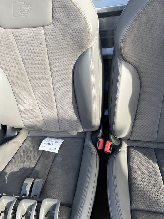 Кожен салон S-Line за Audi A4 B9 8W 2018 Ауди а4 Sline седан комби 444