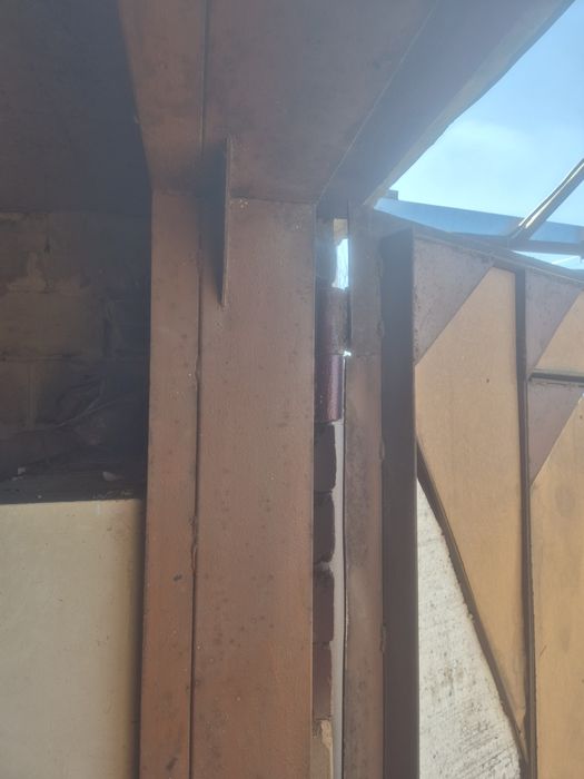 Ворота гаражные железные