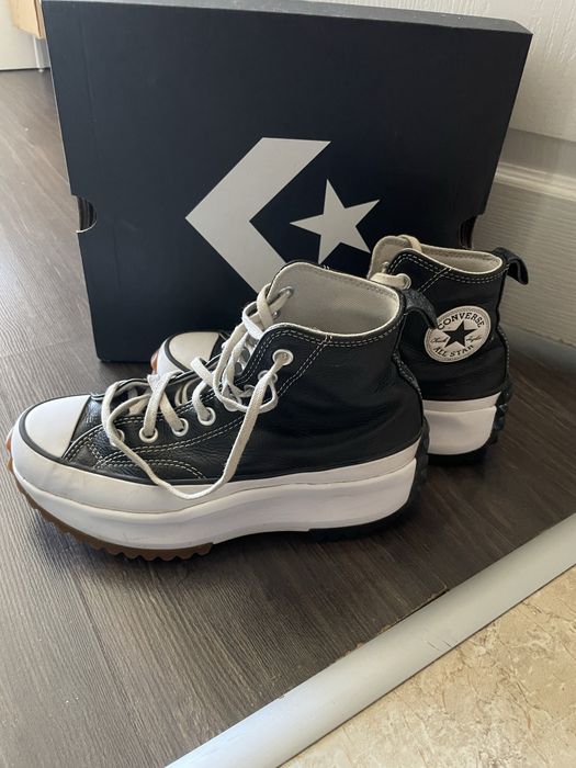 Кецове Converse високи кожени