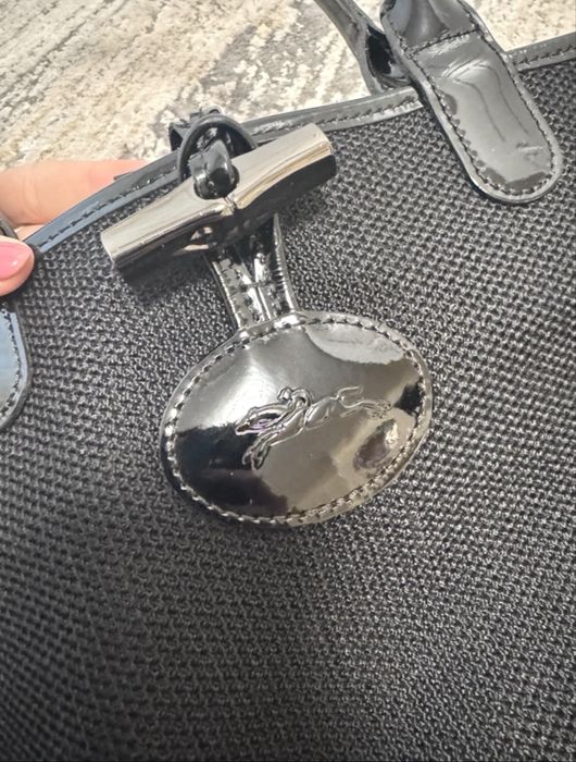 Geanta Longchamp Roseau reversibila