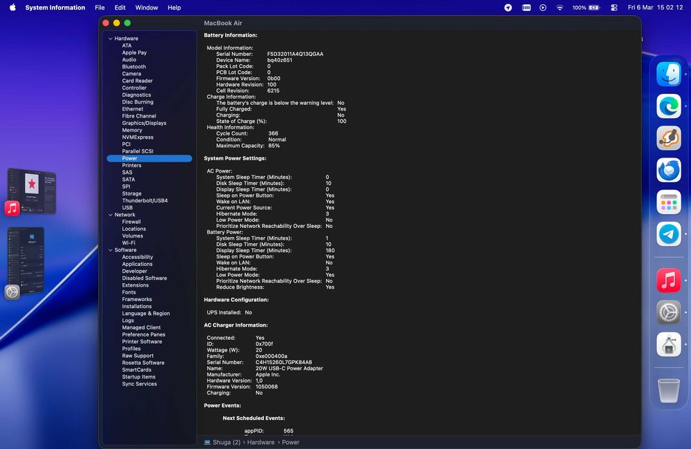 MacBook Air M2 Starlight [полный комплект)