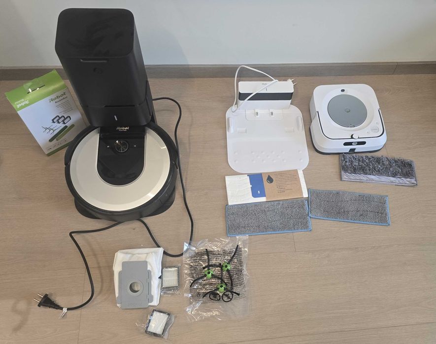 iRobot Roomba i7+ (i7556)+iRobot Braava m6