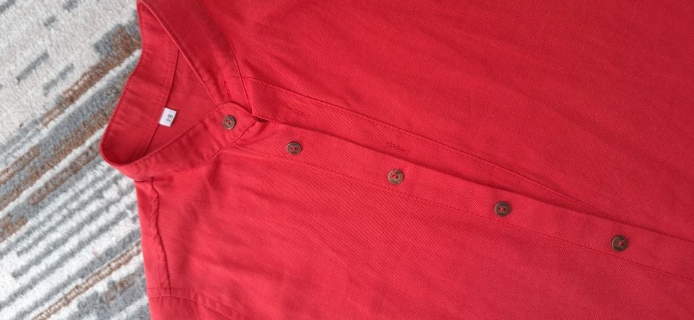 Рубашка красная на мальчика