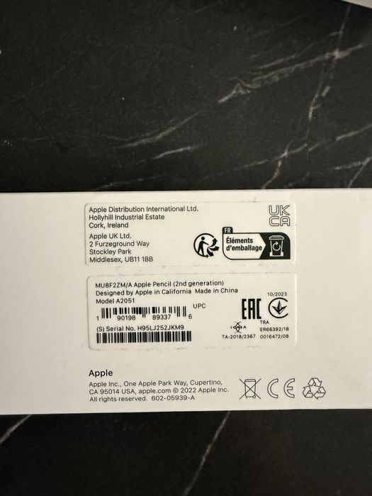 Apple pencil 2d generation