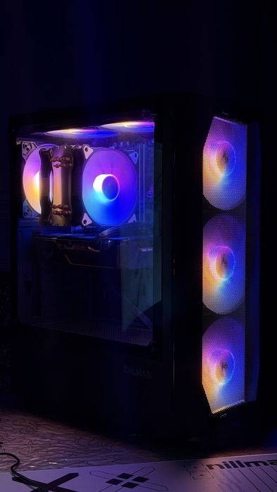 Gaming full setup i3-12100f gtx 1660suprt monitor 165hz