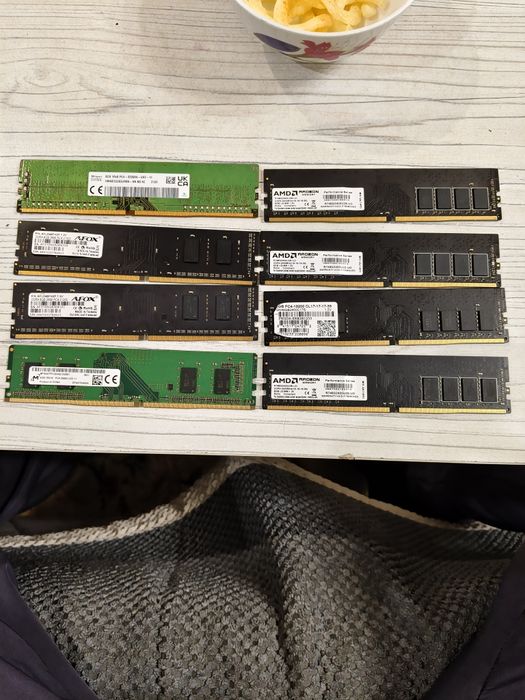 Оперативная память ОЗУ DDR4 8 гиг.