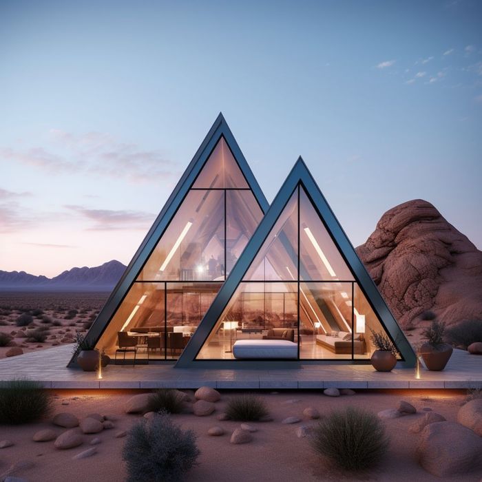 A-frame комплекс для посуточной аренды