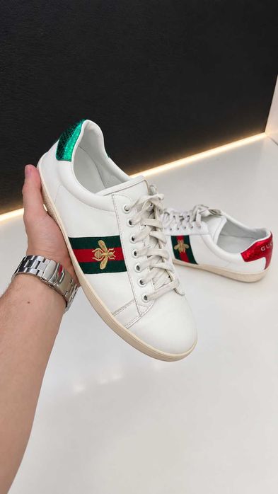 Мъжки Обувки Gucci Ace Bee - Оригинални Дизайнерски Маратонки