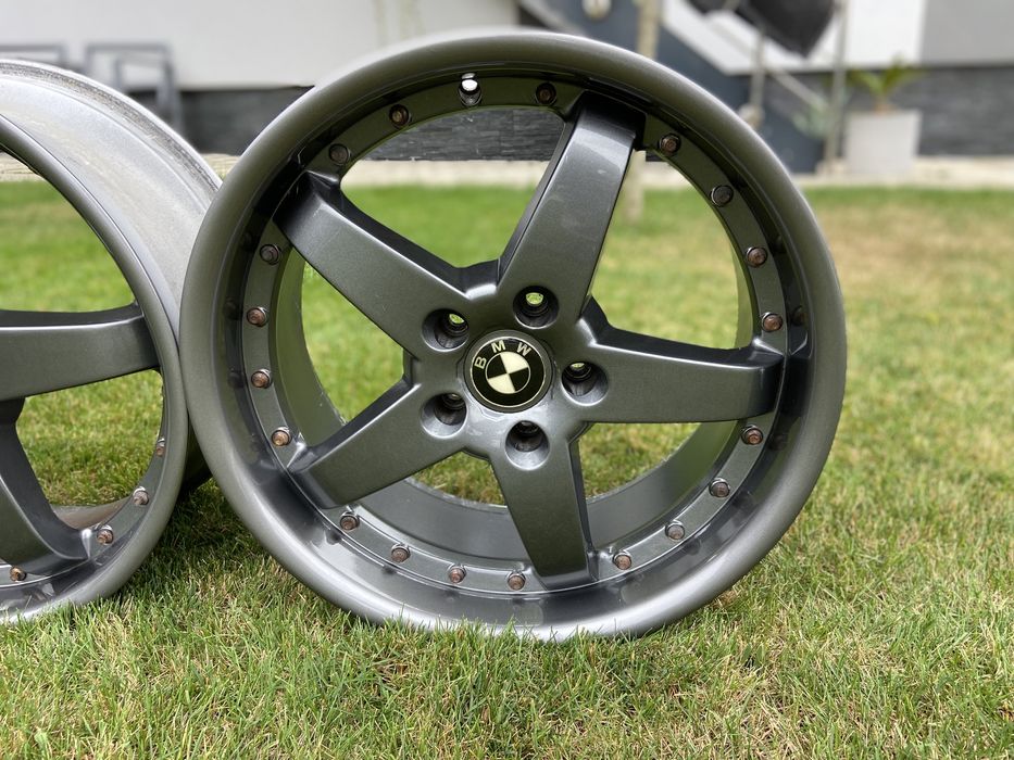 Jante 19 inch BMW Hamman cu buza Bmw seria 1 3 E36 E46 E87 doua latimi