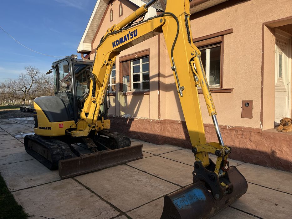 Miniexcavator komatzu pc 55