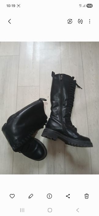 Сапоги лоферы туфли