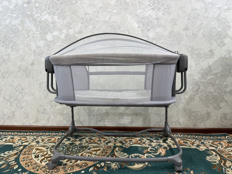 Mastela 3 in 1 бесік | Тербелмелі + Co-sleeper |