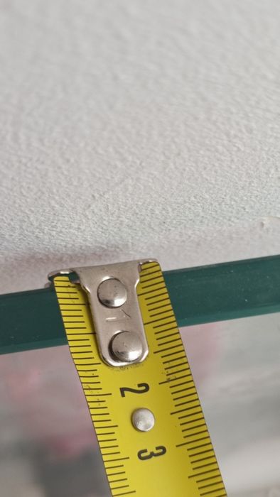 Стъклен плот от маса