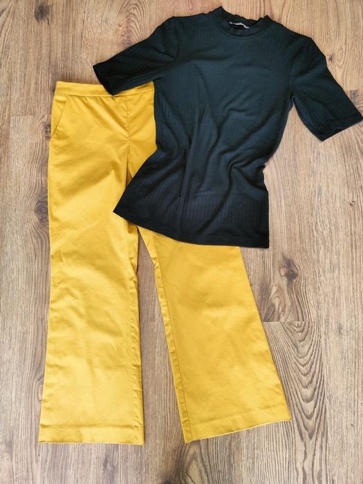 Сет в жълто и зелено