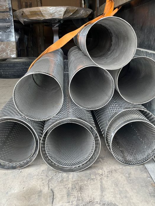 Tub perforat inox