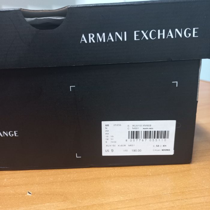 Кросовки Армани Exchange