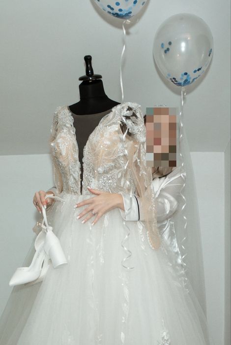 Rochie de mireasa tip printesa