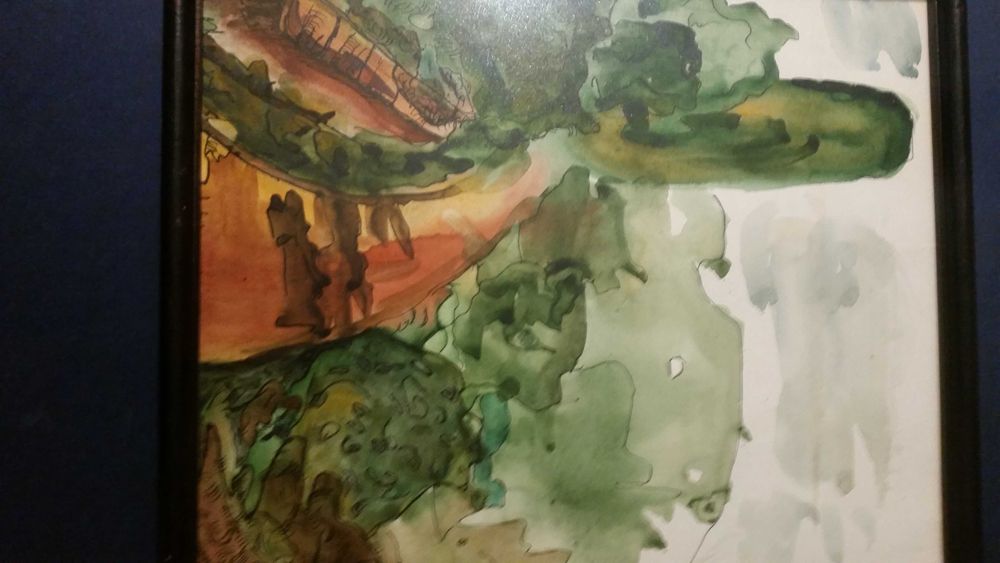 Акварел. Пейзаж през погледа на художника.