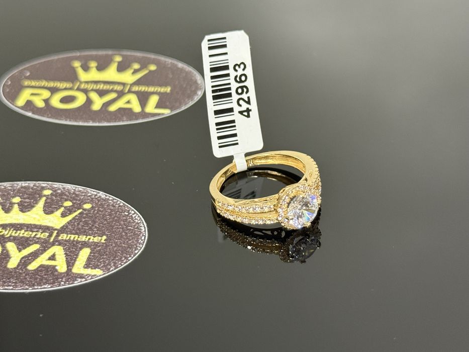 Bijuteria ROYAL : Inel AUR 14K NOU / 2.46 GR