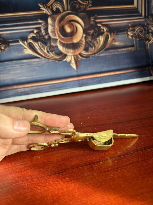 DN363 Foarfeca de alama 16cm pentru lumanari