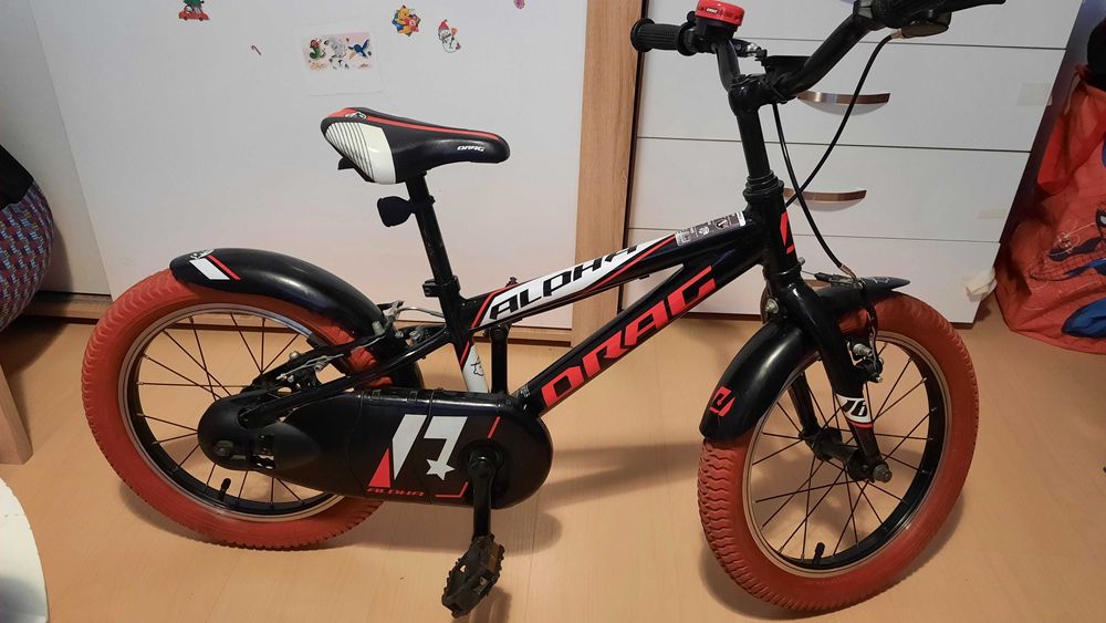 Продавам детско колело DRAG Alfa 16+подаръци