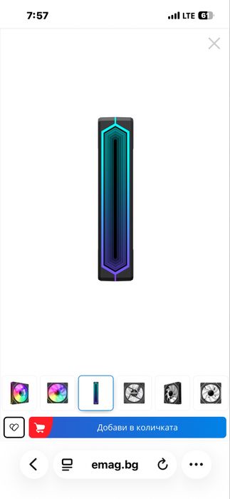 Gamemax FN12A-S8I PWM Black вентилатори