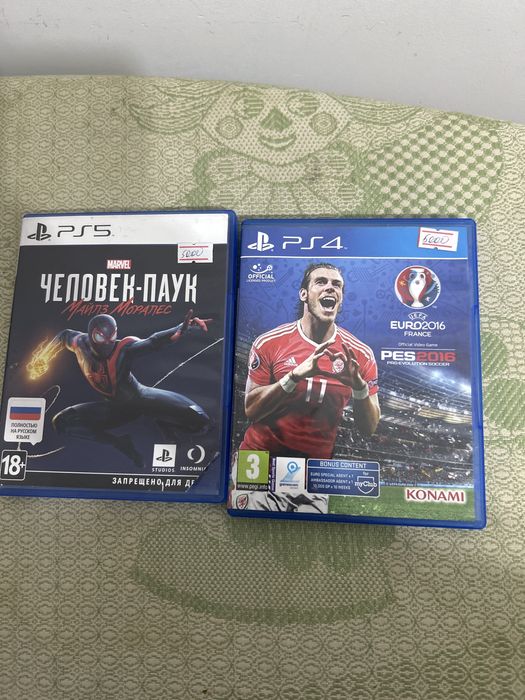 Продам диски на PS5 PS4