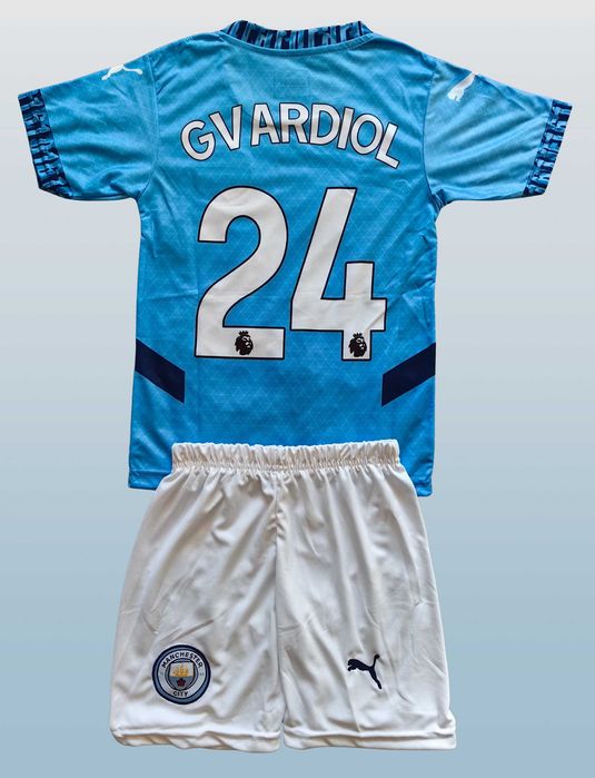 Детски футболен екип Манчестър Сити Гвардиол комплект Gvardiol тениска